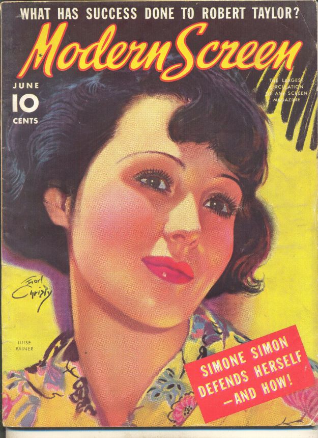 MODERN SCREEN magazine cover Issue 79 June 1937